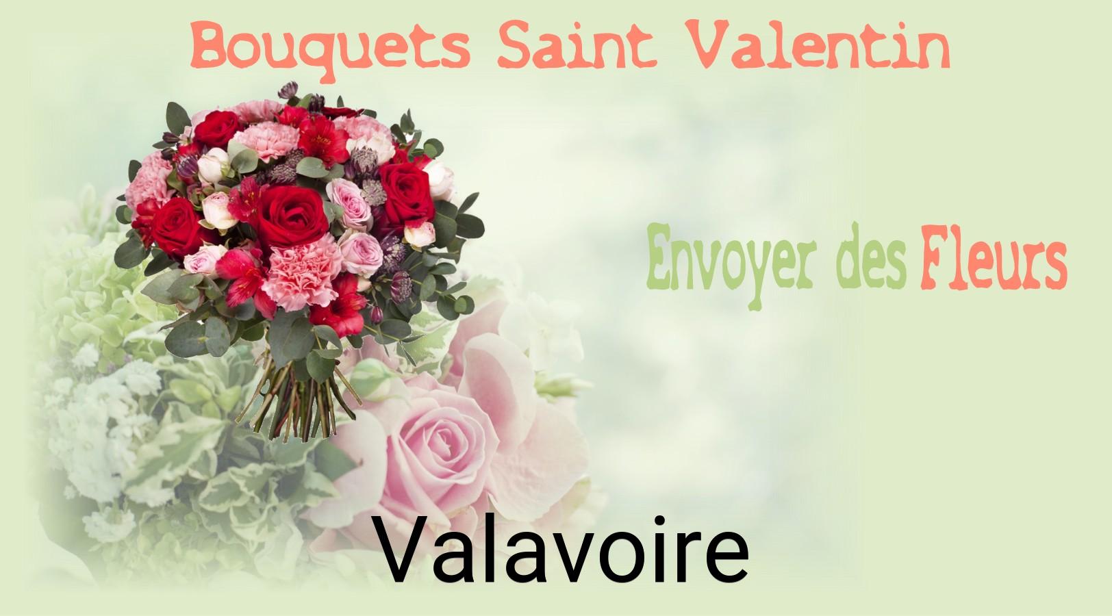 Roses de Saint-Valentin livrées à Valavoire